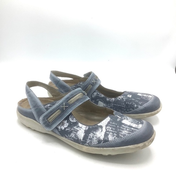 Remonte Mary Lane Shoes Newspaper Print - Picture 2 of 13